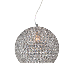 Lampara Colgante Markas Martina c/cristal E27 Ø30cm