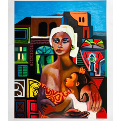 Di Cavalcanti serigrafia "Maternidade" - comprar online