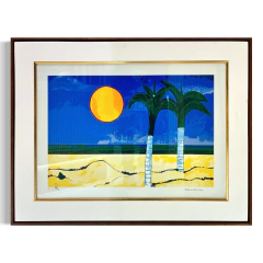 Aldemir Martins serigrafia "Marinha" - comprar online