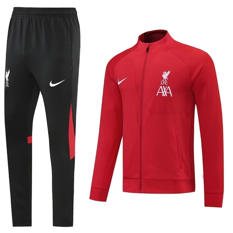 kit-treino-liverpool-i-home-23-24-torcedor-torcedora-Fan-conjunto-nike-vermelho e preto-europa-inglaterra-premier-league-copa da inglaterra-champions league