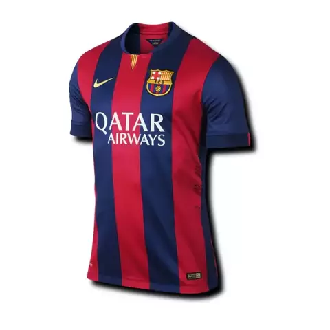 Camisa Barcelona Retrô 2014/2015 Azul e Grená - Nike - comprar online