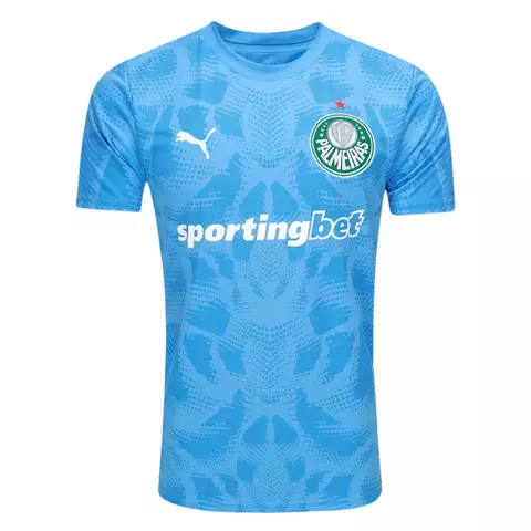 Camisa de Goleiro Palmeiras Home 25/26 -Torcedor Puma Masculina - Azul - comprar online