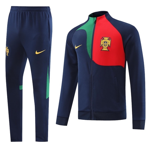 kit-treino-seleçao-portugal-ii-away-24-25-torcedor-conjunto-blusa-masculino-nike-vermelha-azul-portugal-europa-copa-do-mundo-cr7