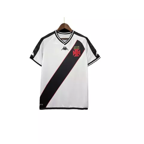 camisa-vasco-home-24-25-torcedor-Fan-masculino-
kappa-preto e branco-vasco-gigante da colina-america do sul-brasil-brasileirao-serie a-copa do brasil-libertadores