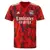 camisa lyon-i-home-22-23-torcedor-torcedora-Fan-masculino-adidas-vermelha-europa-frança-ligue 1-copa da frança-champions league