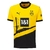 camisa borussia-dortmund-i-home-23-24-torcedor-torcedora-Fan-masculino-puma-preto e amarelo-europa-alemanha-bundesliga-copa da alemanha-champions league