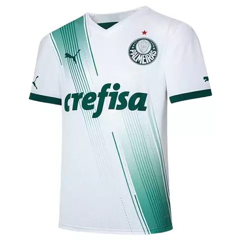camisa-palmeiras-ii-away-23-24-torcedor-Fan-masculino-
puma-verde e branca-verdao-porco-america do sul-brasil-brasileirao-serie a-copa do brasil-libertadores