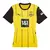 camisa borussia-dortmund-i-home-24-25-torcedor-torcedora-Fan-masculino-puma-amarela e preta-europa-alemanha-bundesliga-copa da alemanha-champions league
