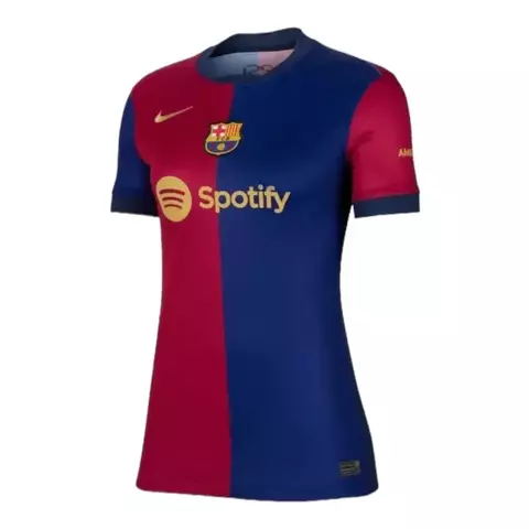 camisa-barcelona-home-24-25-torcedor-nike-feminina-azul-e-vermelha-europa-la liga-copa da espanha-champions league
