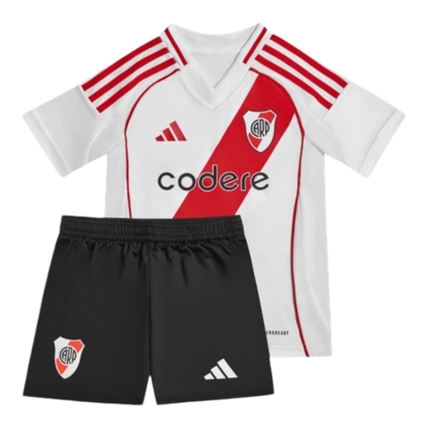 kit-infantil-river-plate-i-24-25-adidas-branco-e-preto-com-detalhes-em-vermelho
