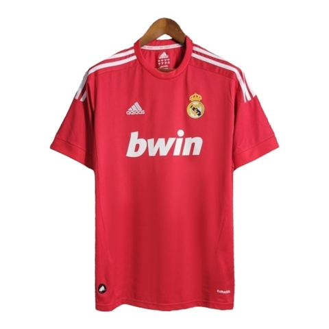 camisa-retro-real-madrid-ii-away-11-12-adidas-real-madrid-vermelho e branco-europa-la liga-copa da espanha-champions league