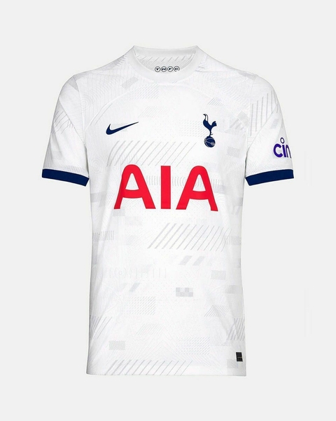 camisa-tottenham-i-home-23-24-torcedor-torcedora-Fan-masculino-nike-branco e azul-europa-inglaterra-premier-league-copa da inglaterra-champions league