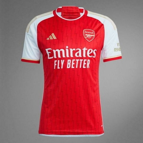 camisa-arsenal-i-home-23-24-torcedor-torcedora-Fan-masculino-adidas-vermelha e branca-europa-inglaterra-premier-league-copa da inglaterra-champions league