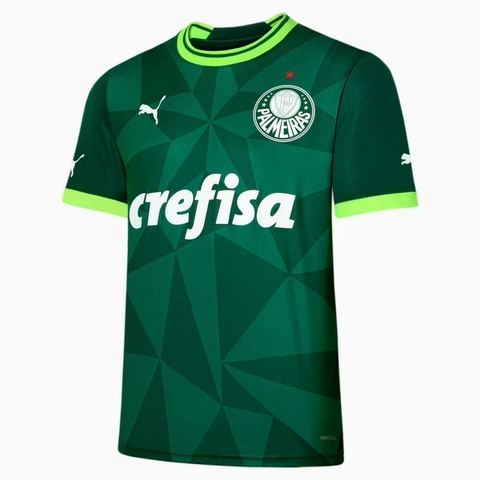 camisa-palmeiras-i-home-23-24-torcedor-Fan-masculino-
puma-verde e branco-verdao-porco-america do sul-brasil-brasileirao-serie a-copa do brasil-libertadores