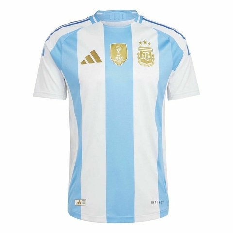 camisa-seleçao argentina-i-home-24-25-torcedor-torcedora-Fan-masculina-adidas-azul e branco-argentina-buenos aires-america do sul-copa america-messi  