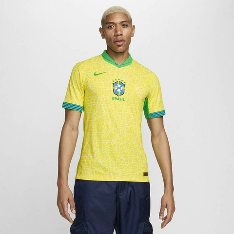 camisa-seleçao brasileira-i-home-24-25-torcedor-torcedora-Fan-masculino-nike-amarela-brasil-america do sul-copa america