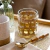 Conjunto com 4 Copos de Vidro com Sisal 320ml - comprar online