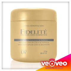 Máscara capilar coco y vainilla línea renovación FIDELITE 270GR