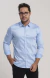 Camisa Algodão Egípcio Azul Bebe