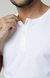 Camiseta Henley Egípcio Branca - loja online