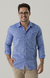 Camisa Linho Verano Azul Royal