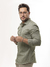 Camisa Linho Verano Verde Musgo - comprar online