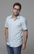 Camisa Mc Linho Azul Bebe