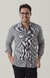 Camisa Micro Xadrez Preta