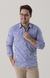 Camisa Mini Xadrez Azul