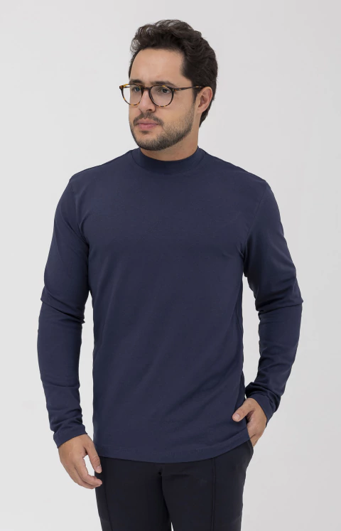 Gola Alta Ml Ultra Egípcio™ Azul Petroleo - comprar online