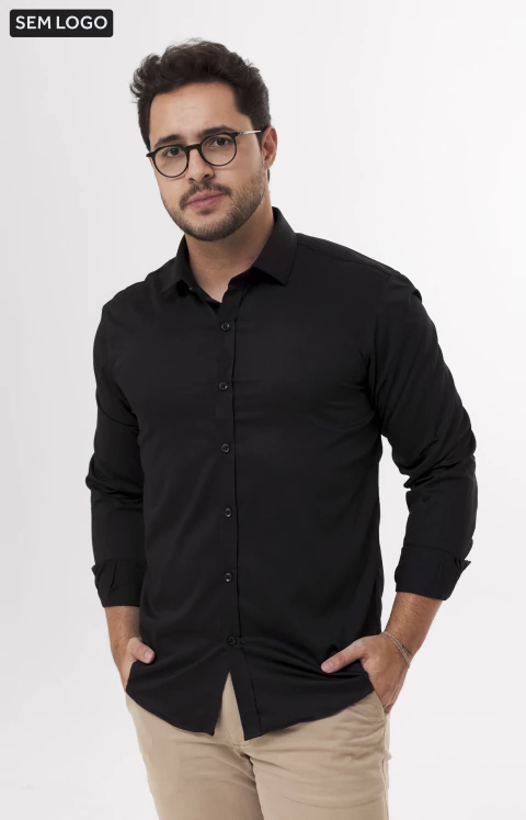 Camisa Tech™ Semlogo Preta - comprar online