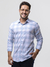 Camisa Linho Xadrez Gr Azul Bebe na internet