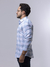 Camisa Linho Xadrez Gr Azul Bebe - Fauna Co.