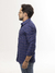 Camisa Linho Xadrez Firenze Azul - Fauna Co.