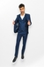 Traje de gabardina de algodón