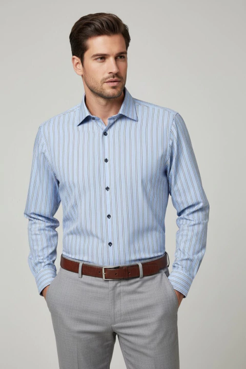 Camisa puro algodón Pima - comprar online