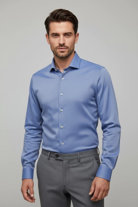 Camisa puro algodón italiano - comprar online