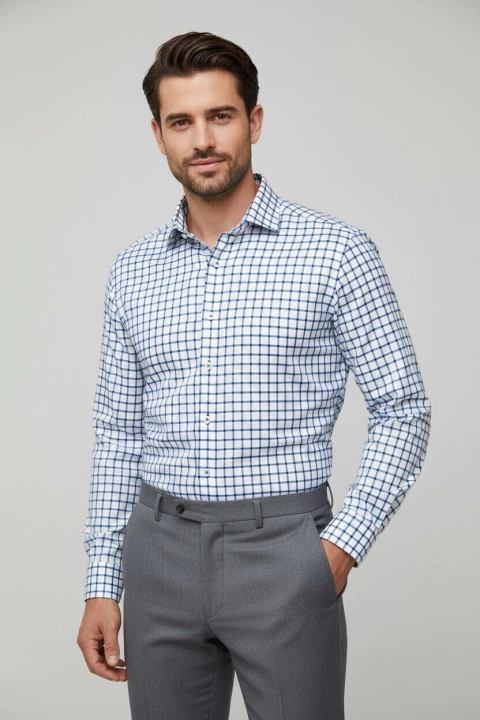 Camisa puro algodón italiano - comprar online