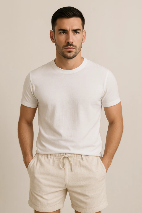 Bermuda de lino - comprar online