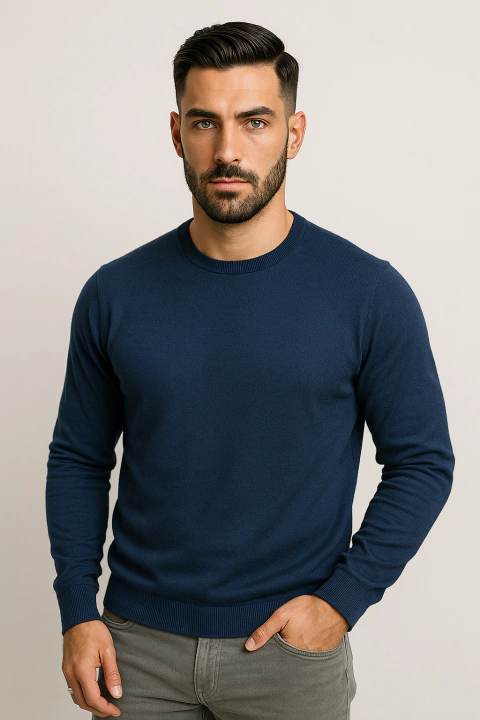 Sweater escote redondo - comprar online