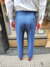 Pantalón Azul melange pinzado en internet