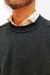 Sweater cuello redondo con codera en internet