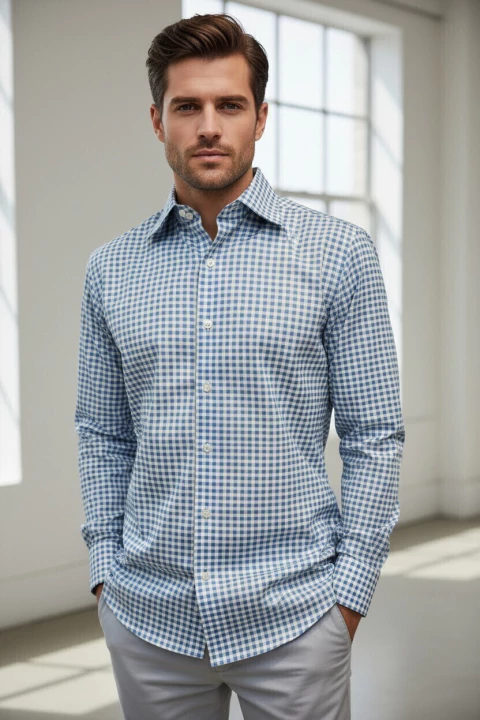 Camisa puro algodón Pima - comprar online