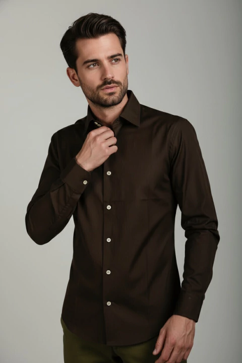 Camisa puro algodón Pima - comprar online
