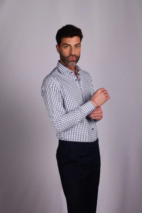 Camisa puro algodón italiano - comprar online