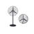 Ventilador Industrial De Pie y Pared 30" 200W 2 en 1 Eiffel