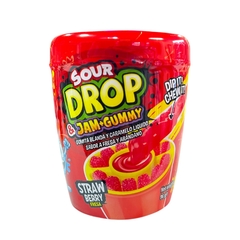 Sour Drop Jam Gummy Frutilla