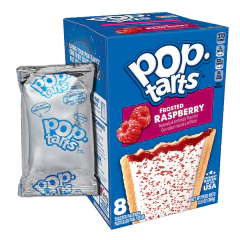 PopTarts Frosted Raspberry Pack x2