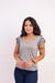 BLUSA LARISSA DECOTE V MANGA DUPLA - loja online
