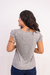 BLUSA LARISSA DECOTE V MANGA DUPLA